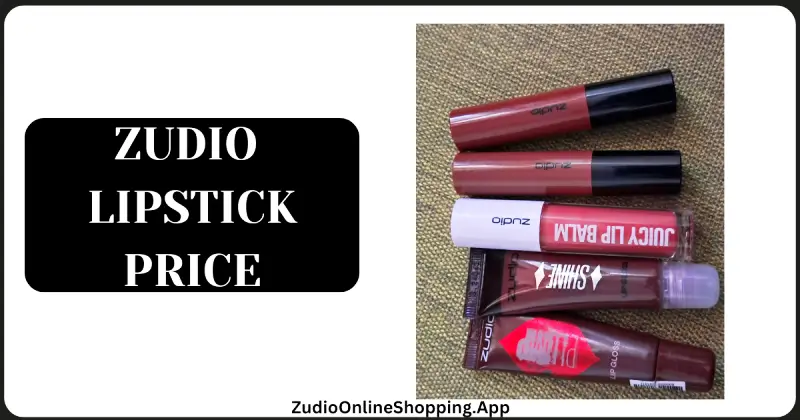 Price Range of Lipstick- Zudio